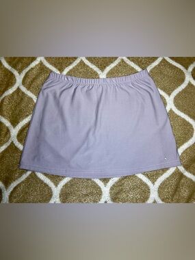 Lavender Nike Women’s Dri-Fit Athletic Skirt with Built-In Shorts